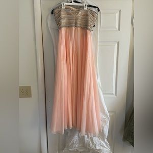 2 Girls Prom Gowns. Worn Once. Like Brand New. - image 1